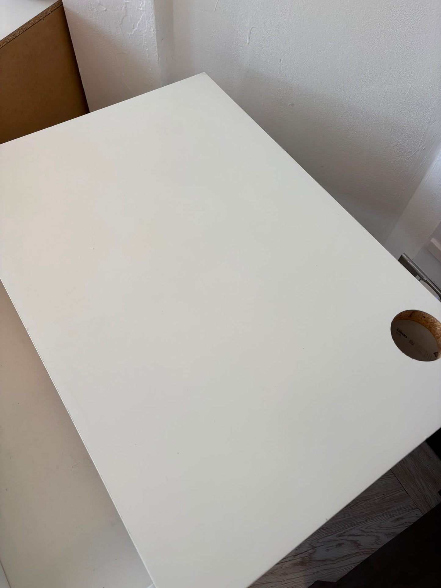 Ikea Micke White Desk #