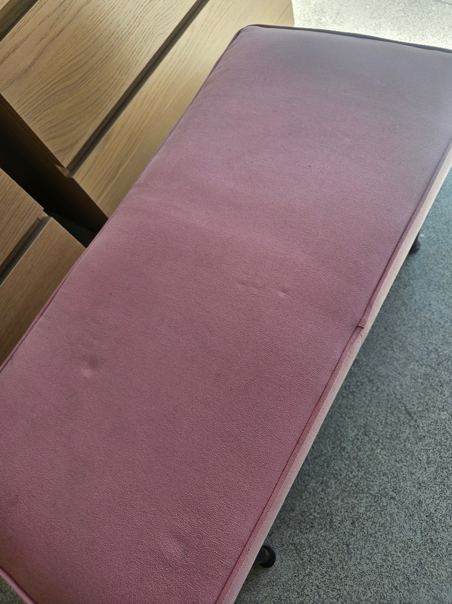 Pink Footstool