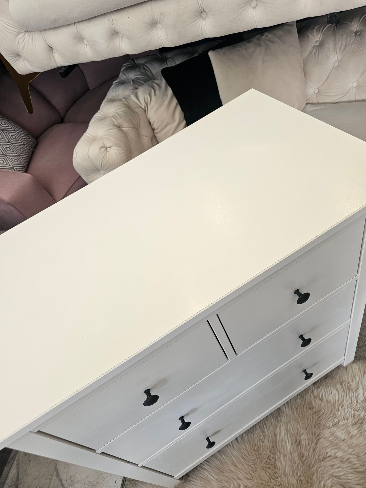 Ikea Hemnes White 4 Drawer Chest (discontinued) A