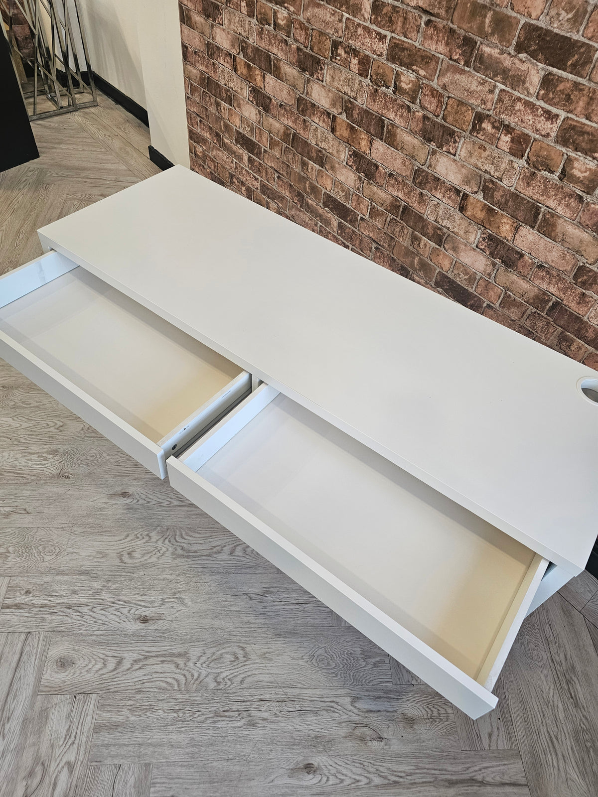 Ikea MICKE White Desk @#