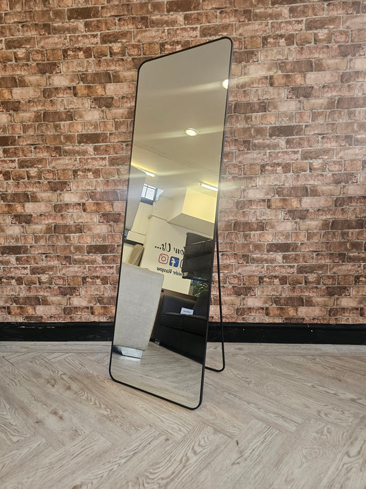 Floor Standing Mirror with Black Frame @#