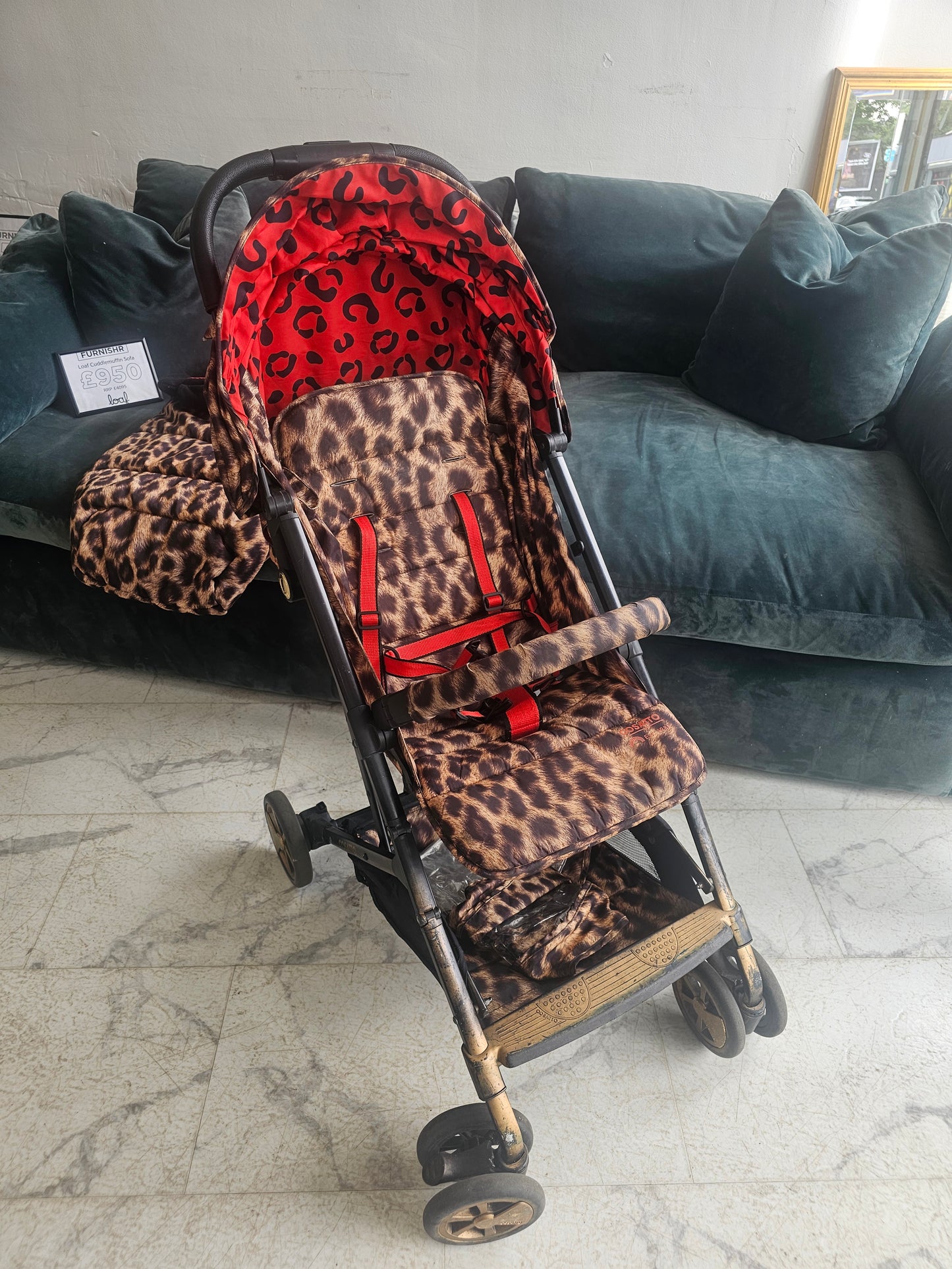 Paloma Faith Hear Us Roar Cosatto Stroller with Footmuff & Raincover