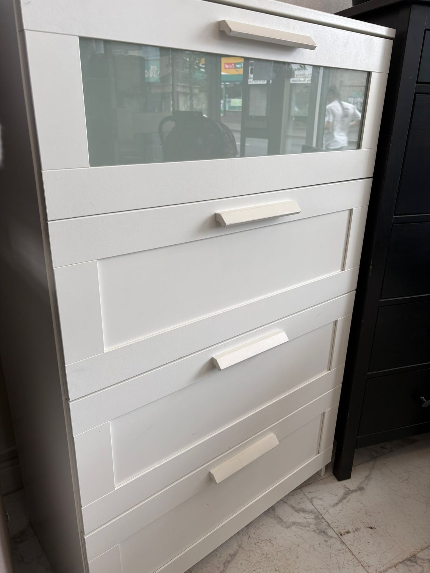 Ikea Brimnes White 4 Drawer Chest T