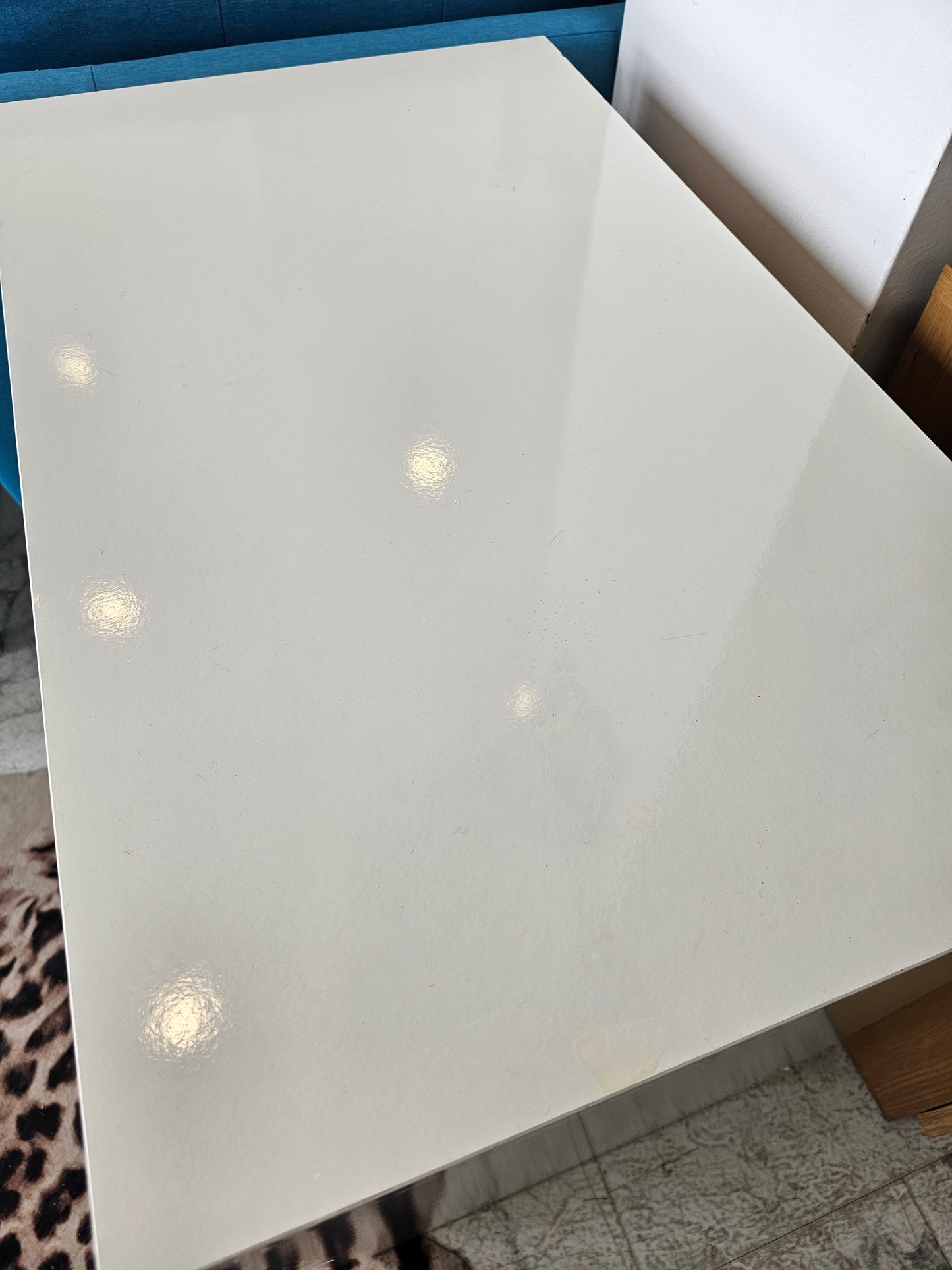 Ikea Malm White High Gloss 3 Drawer Chest T