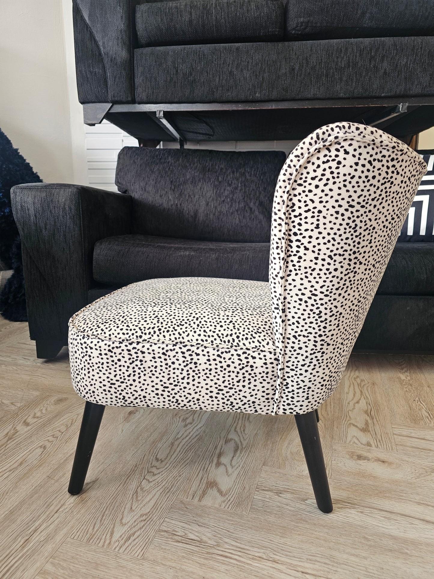 Dunelm Dalmatian Bedroom Chair @