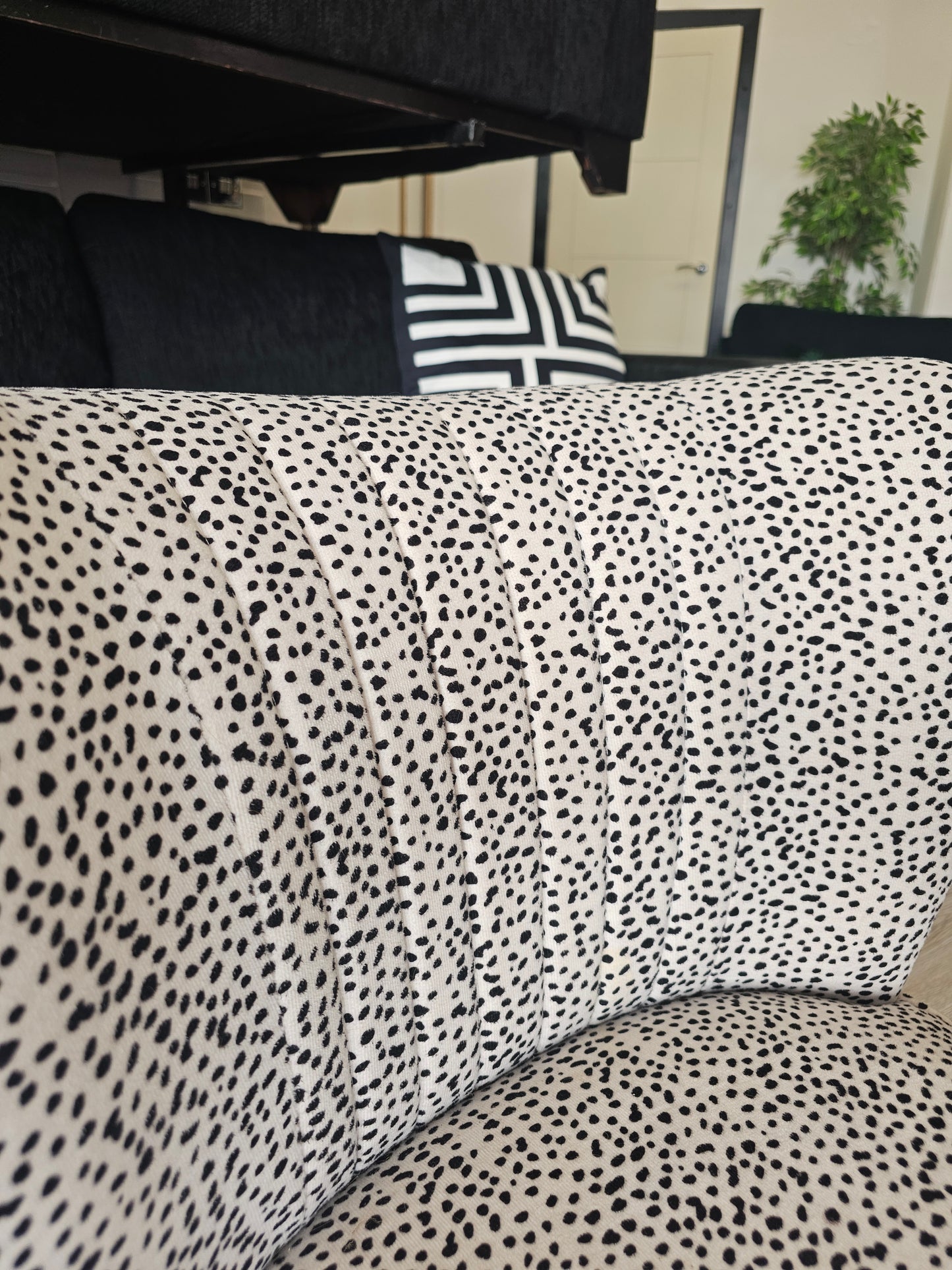 Dunelm Dalmatian Bedroom Chair @