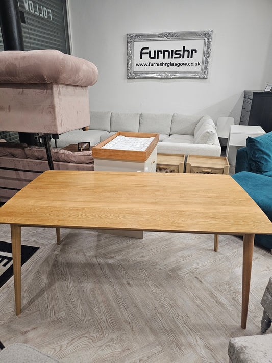 FREE Large Oak Veneer Dining Table