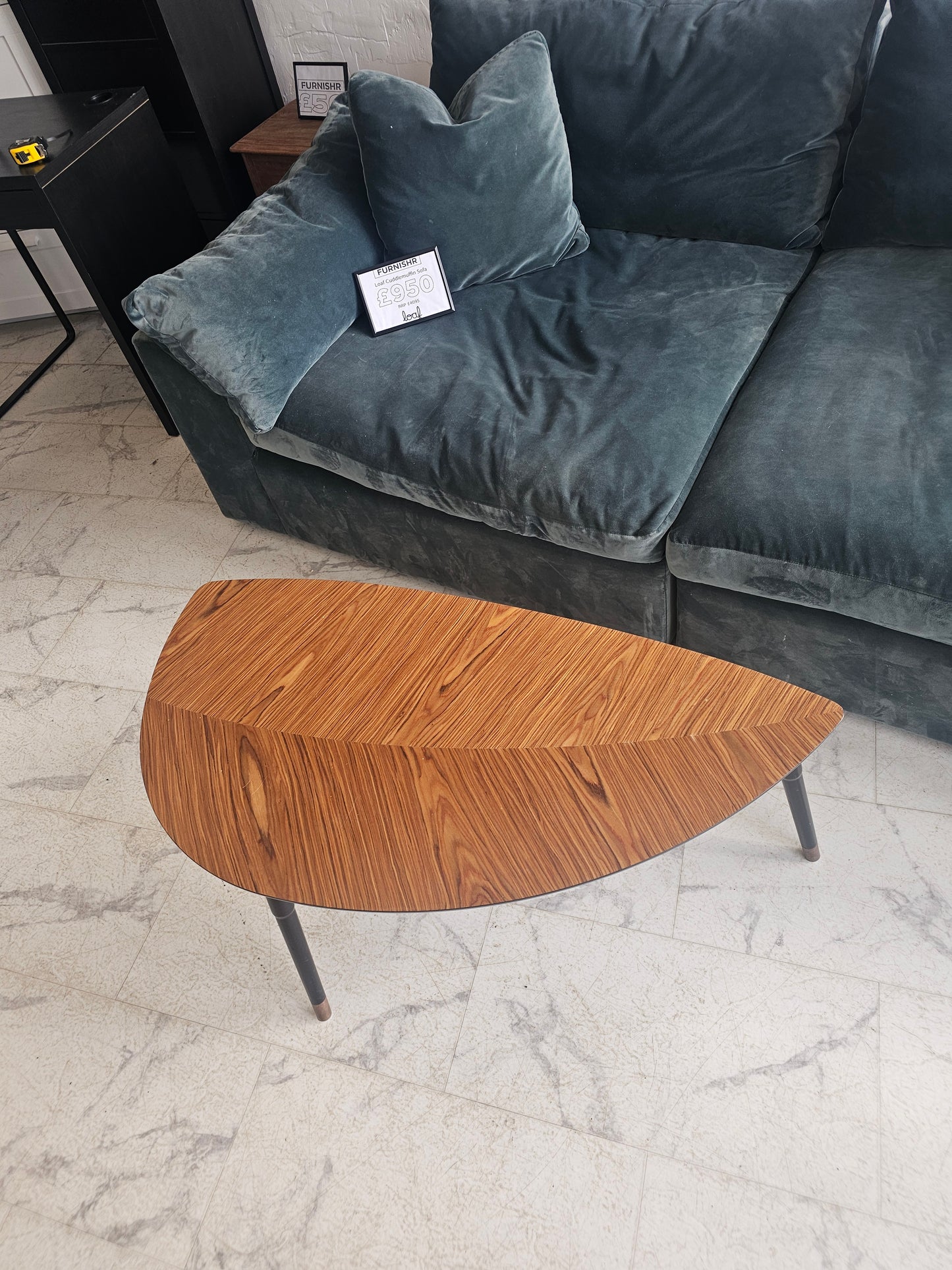 Ikea Mid-Century Style Large Leaf Coffee Table