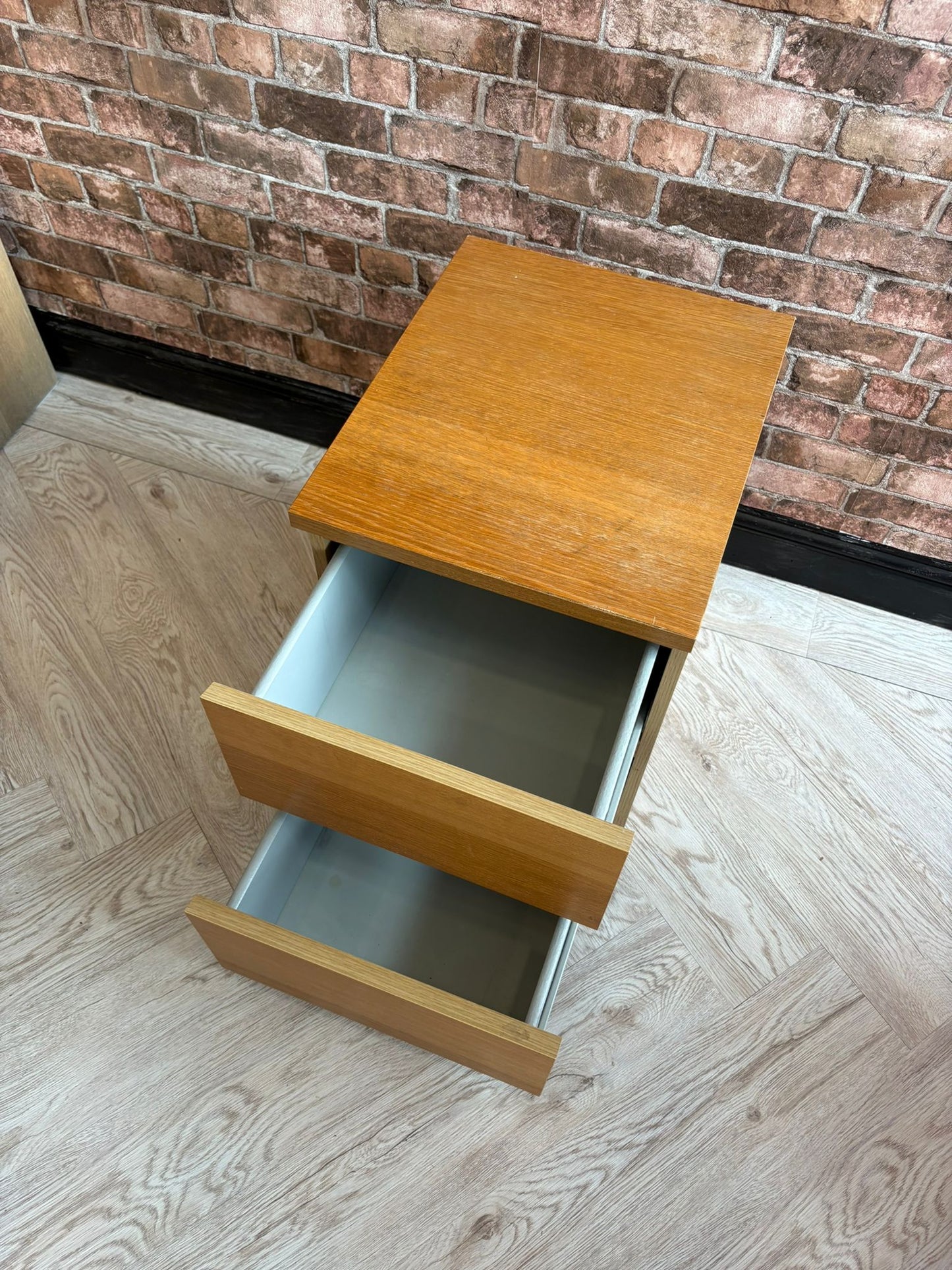 Ikea Malm Oak Drawer Chest @#