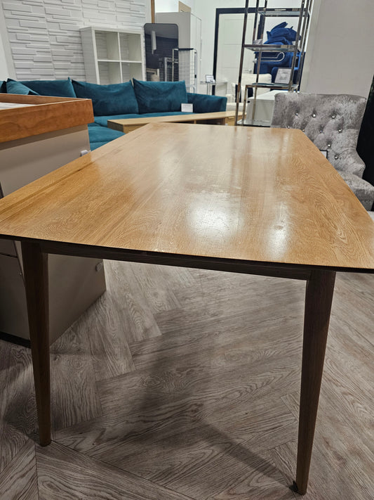 FREE Large Oak Veneer Dining Table
