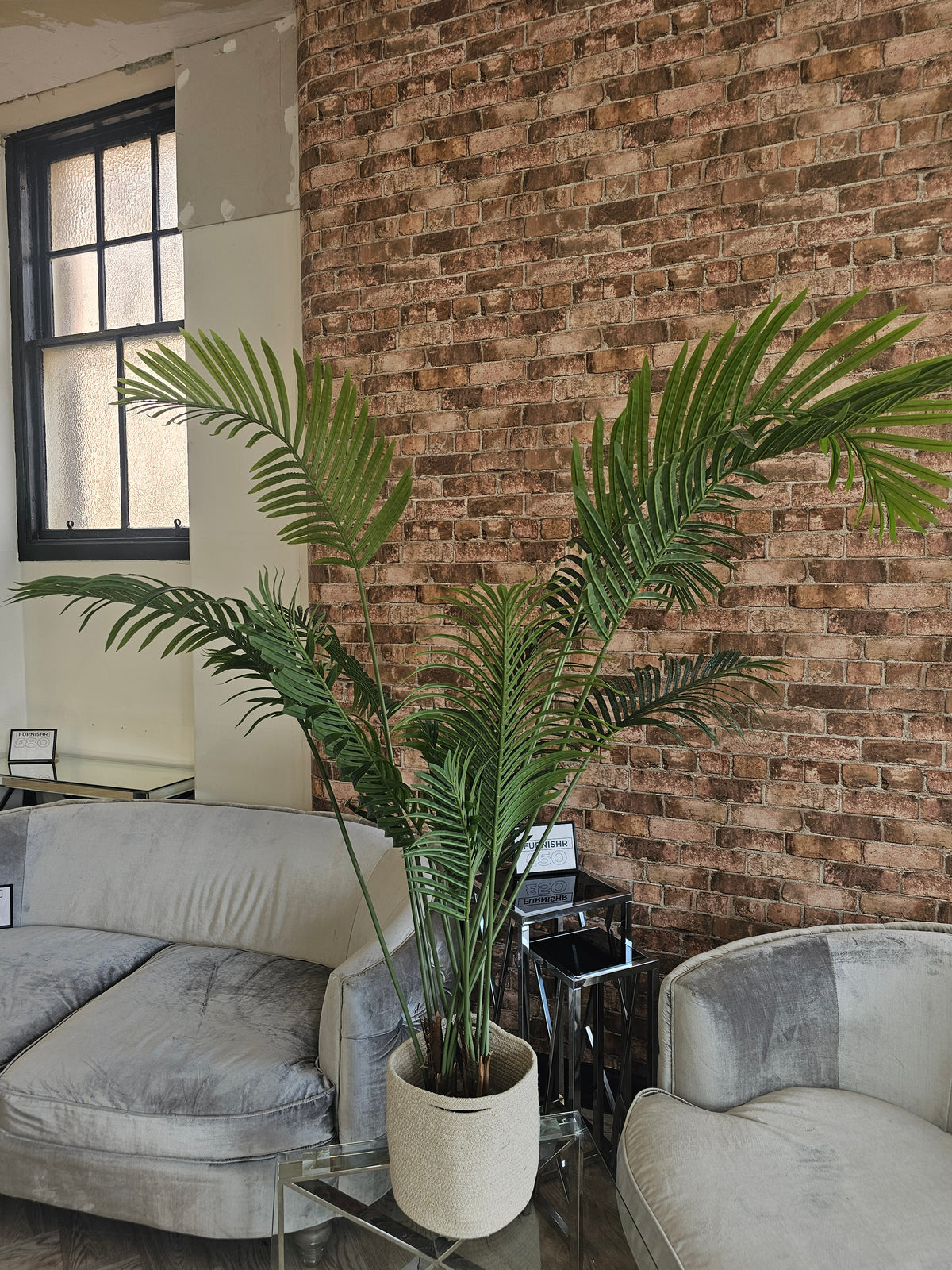 Large Faux Fern Plant @