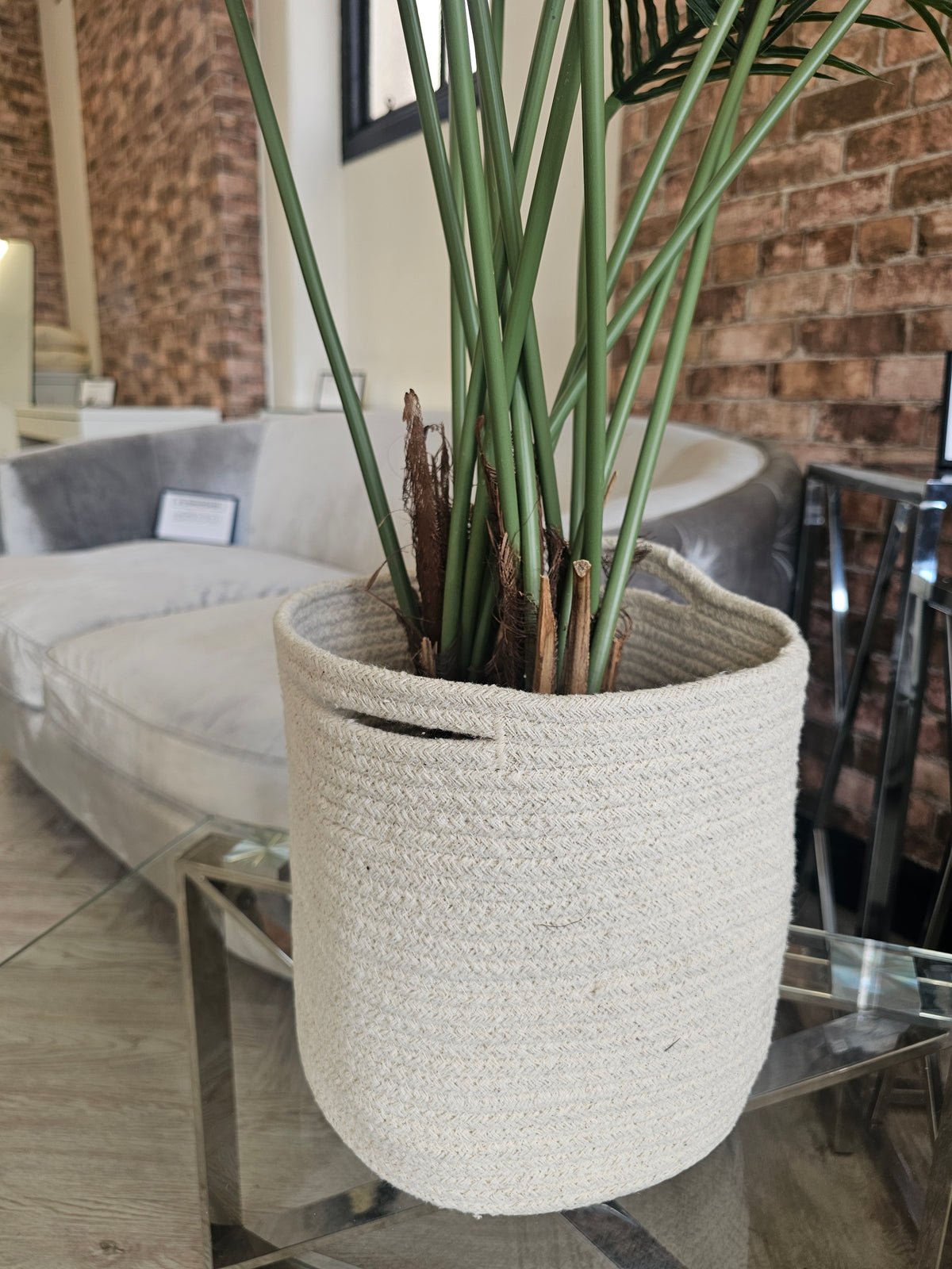 Large Faux Fern Plant @