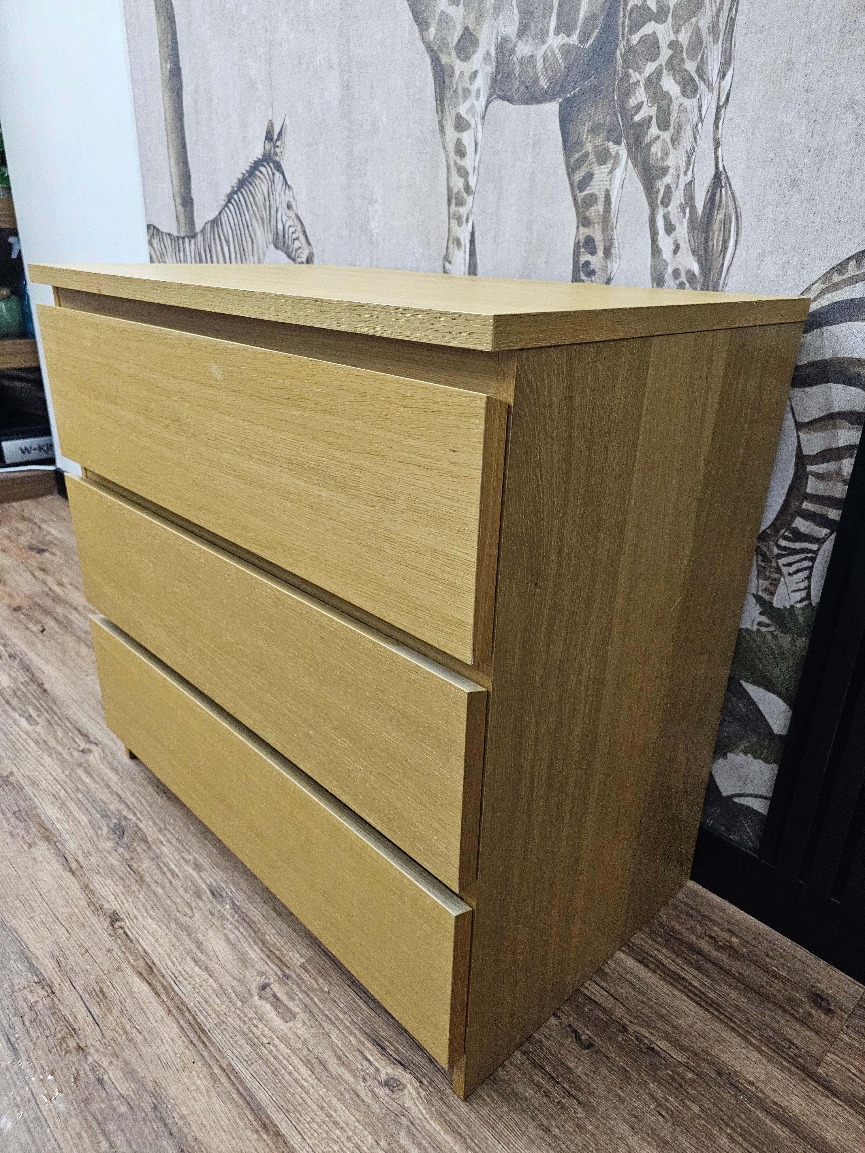 Ikea Malm 3 Drawer Chest