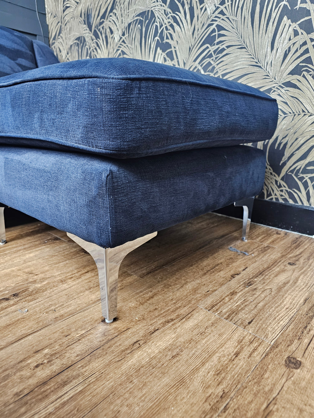 Sofology Navy Blue Corner Sofa