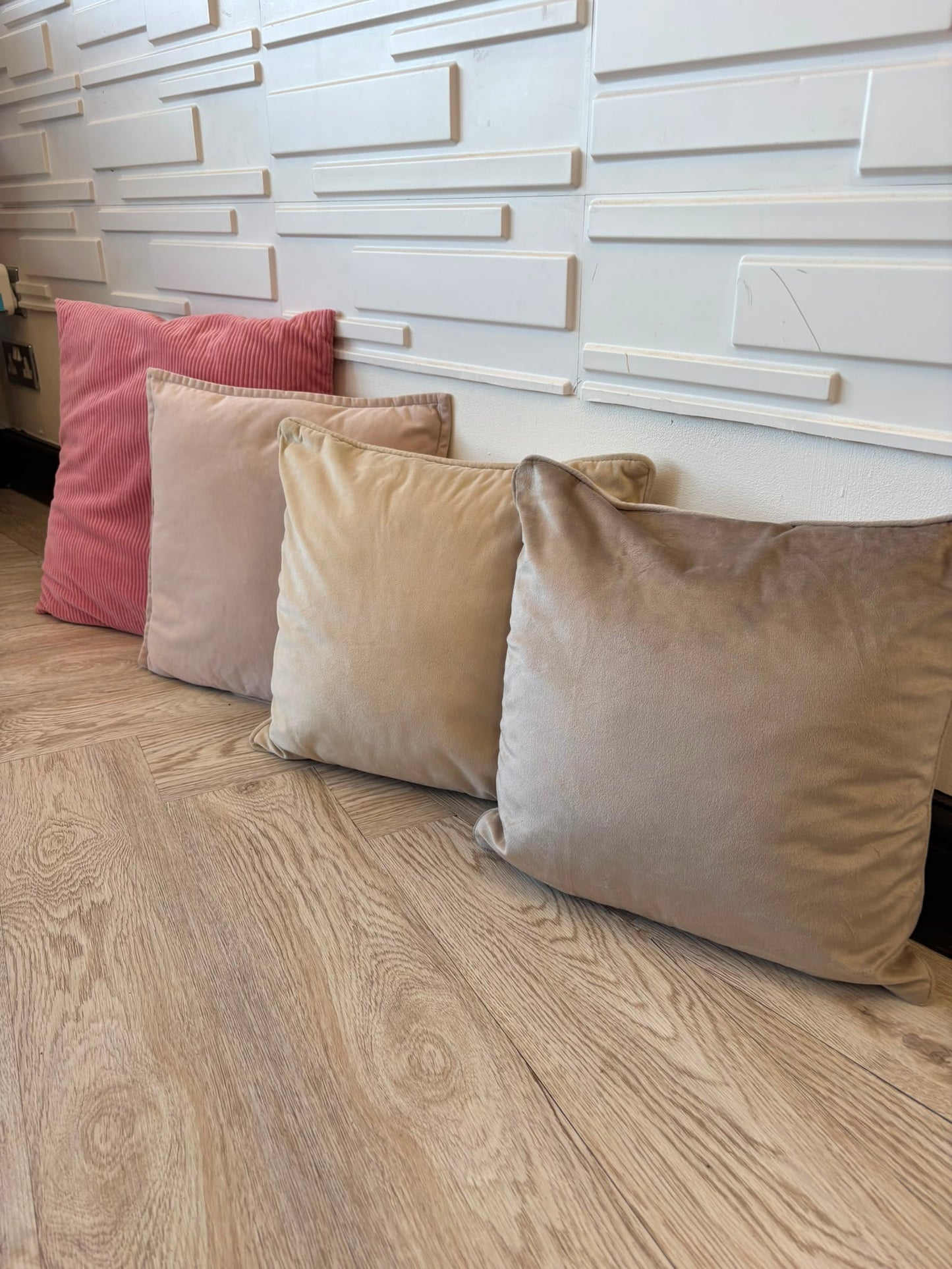 4 Various Sized Small Cushions Bundle