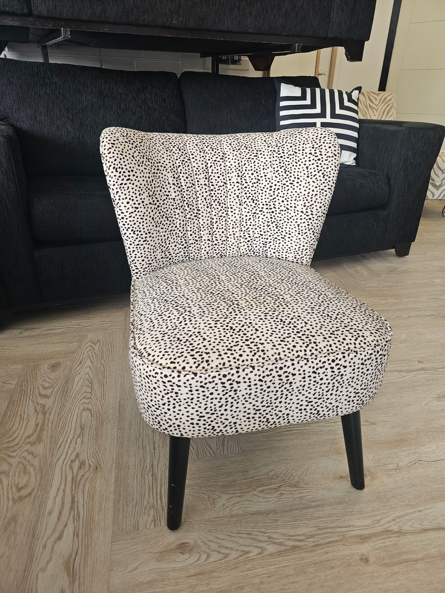 Dunelm Dalmatian Bedroom Chair @