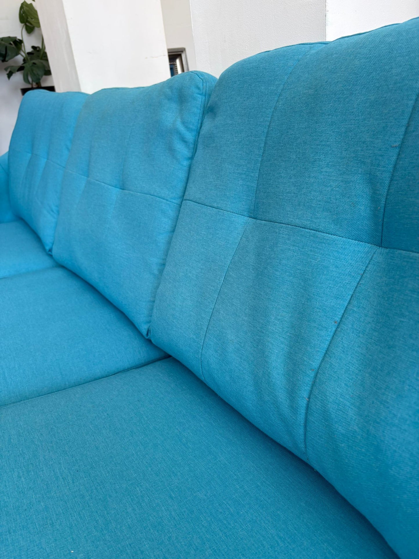 DFS Tropicana Corner Sofa in Ocean Blue (Left & Right Hand Chaise)