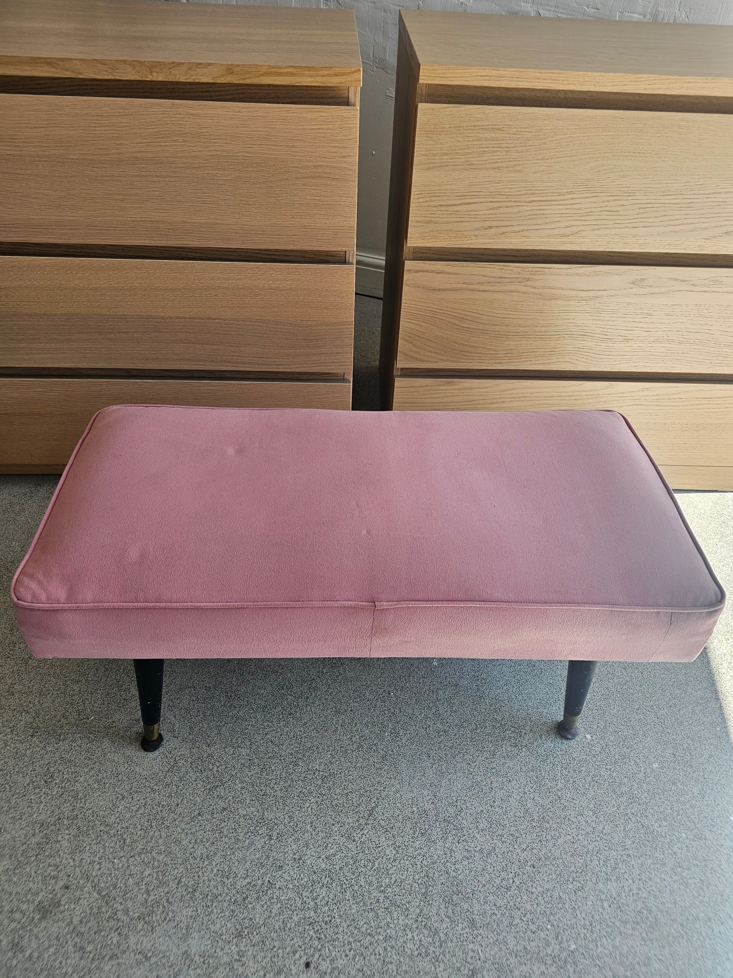 Pink Footstool