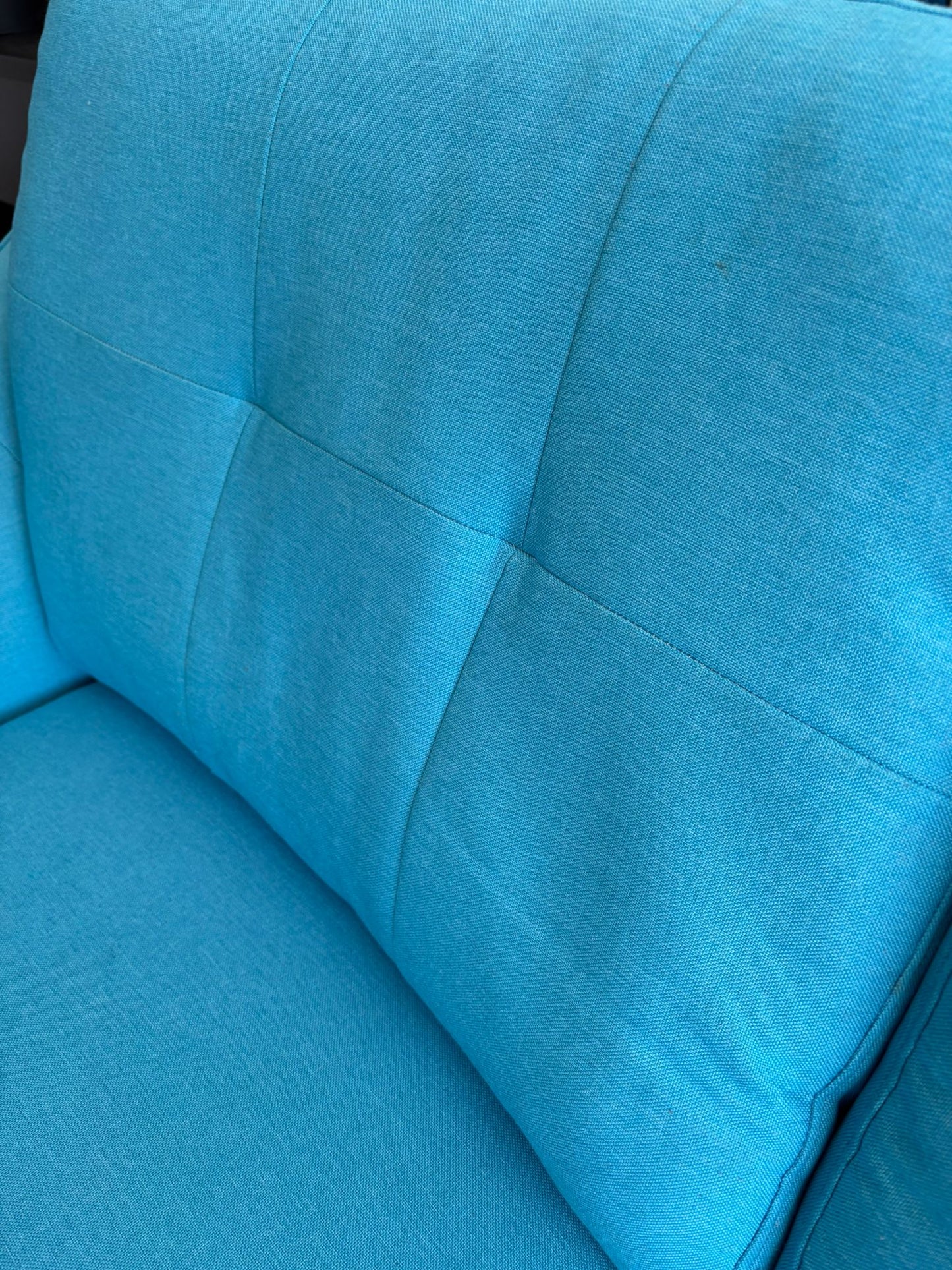 DFS Tropicana Corner Sofa in Ocean Blue (Left & Right Hand Chaise)