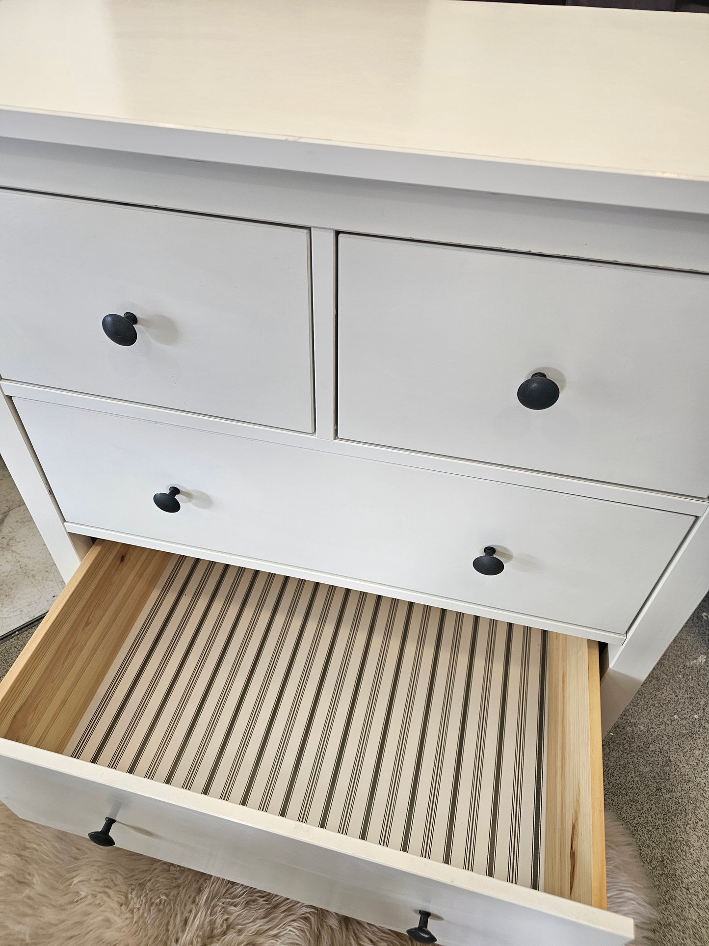 Ikea Hemnes White 4 Drawer Chest (discontinued) A