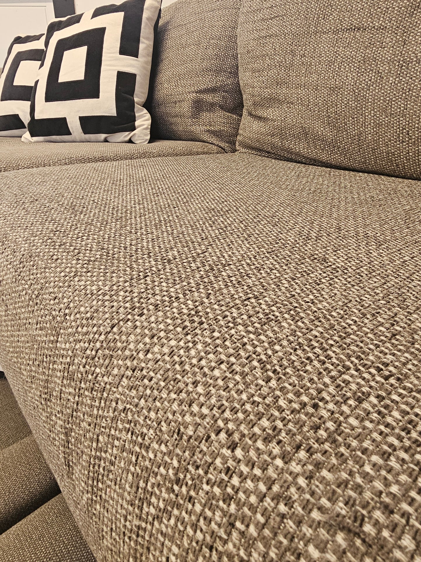 SCS Theo Greige 3 Seater Sofa & 2 Armchairs @