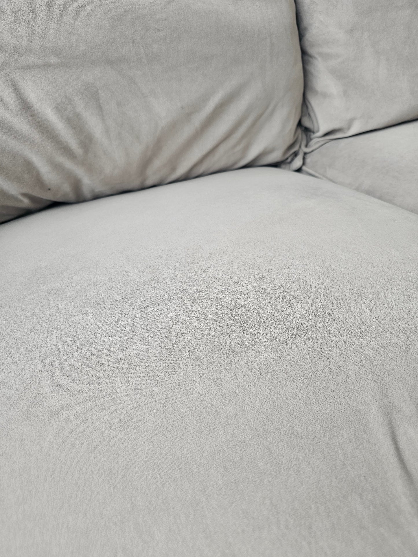 ScS Laurence Llewelyn-Bowen Regency Range Greige Fabric 3 Seater Sofa & Loveseat *RRP £3100 #