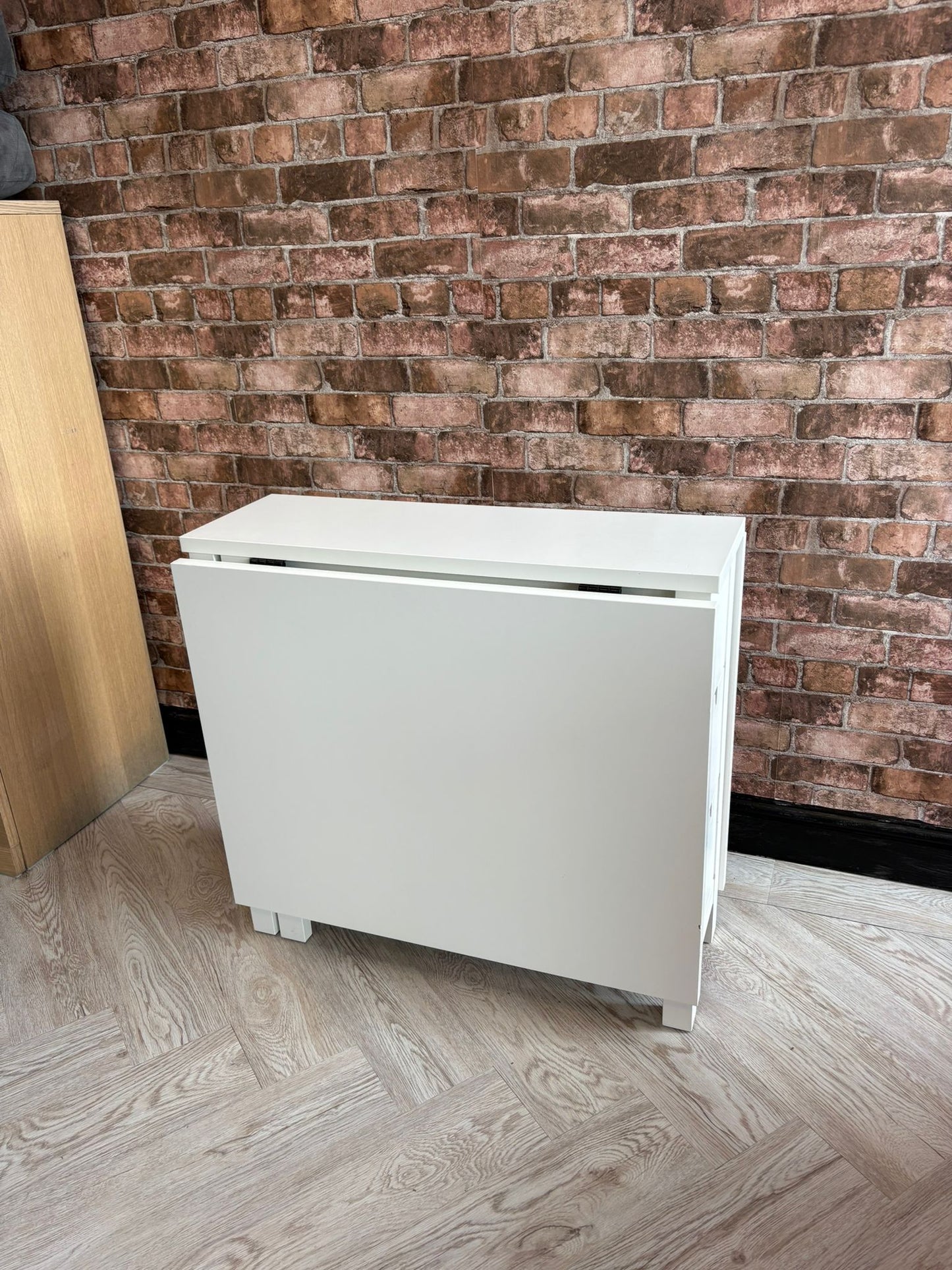 Ikea Norden White Gateleg Table @#