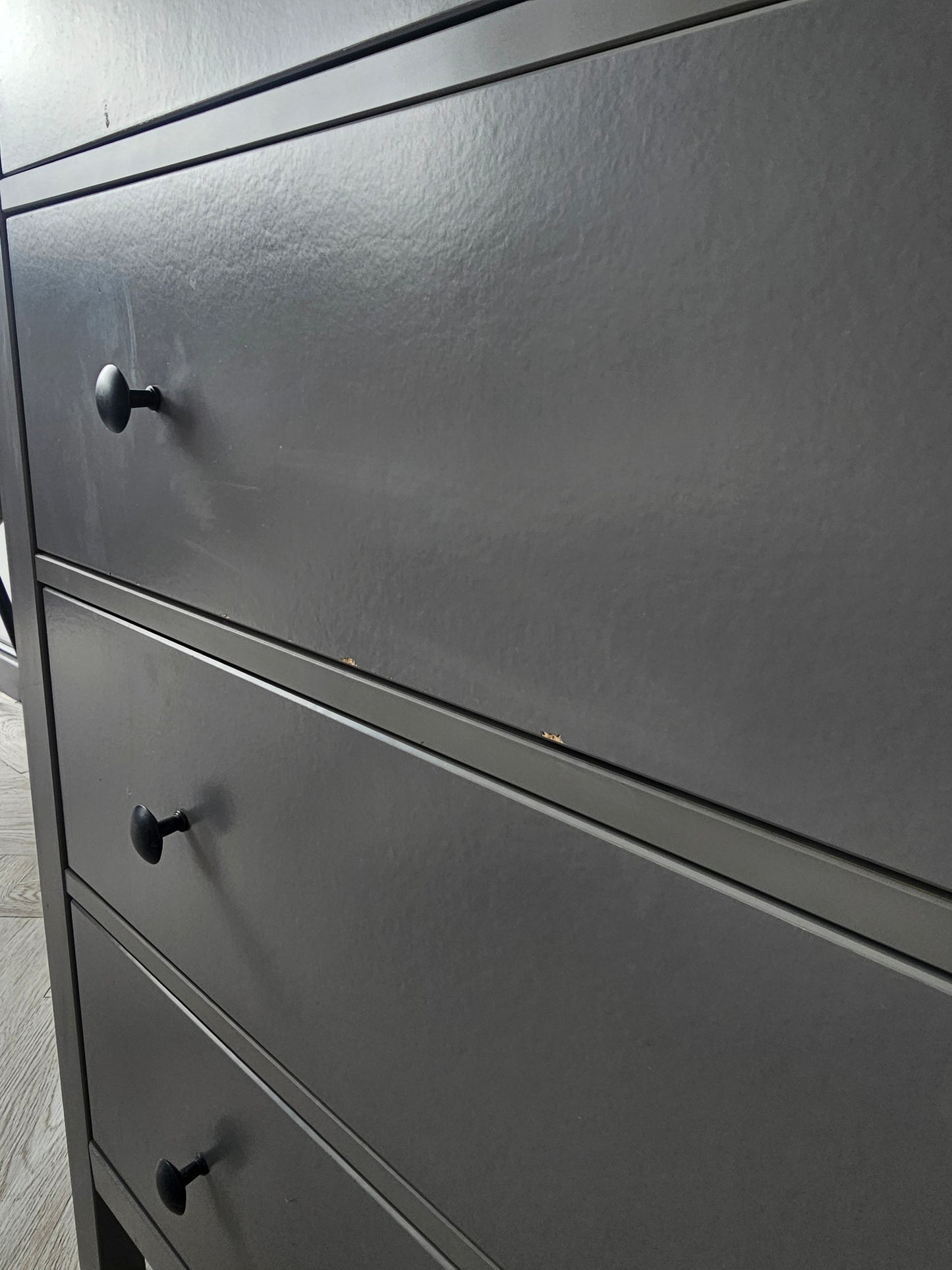 Ikea Hemnes Grey 6 Drawer Chest #