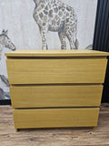 Ikea Malm 3 Drawer Chest