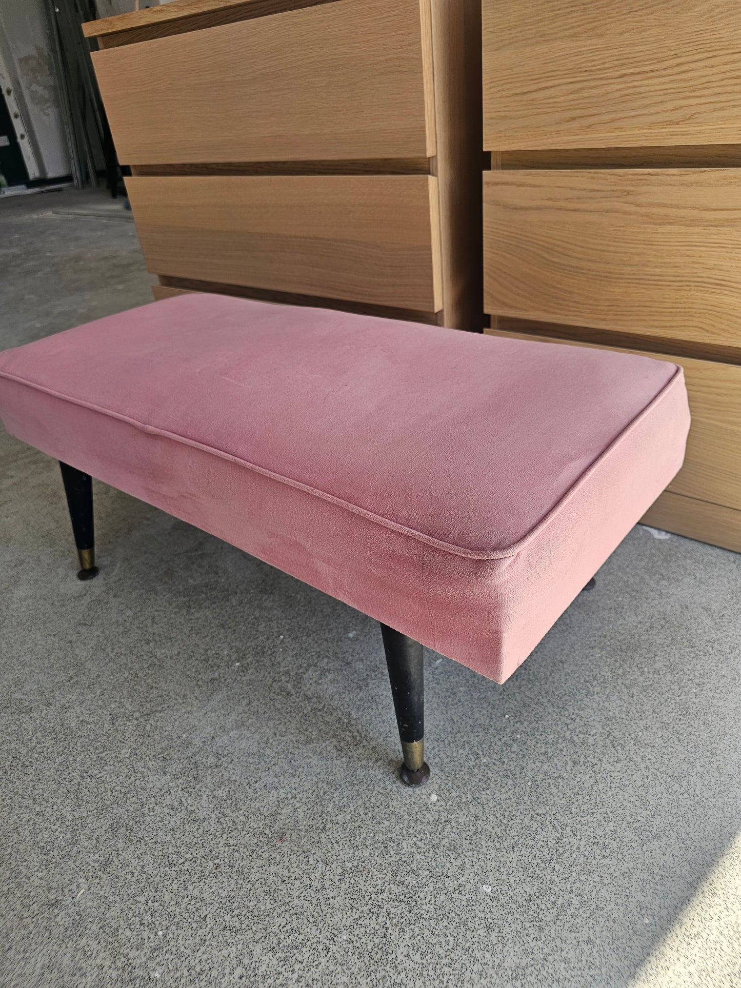 Pink Footstool